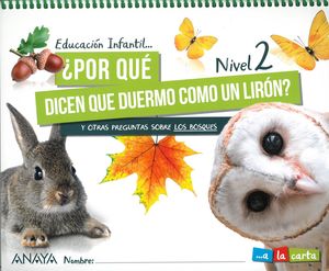 4AÑOS. POR QUE DUERMO LIRON NIVEL 2 ANAYA