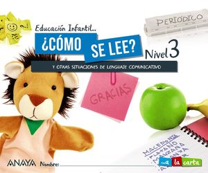 5AÑOS. COMO SE LEE NIVEL 3 ANAYA
