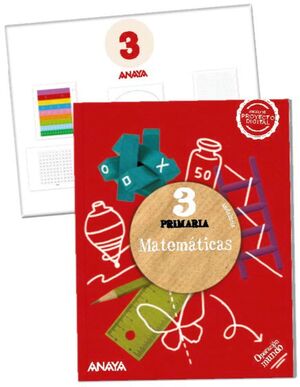 3EP. MATEMATICAS (INCLUYE MATERIAL MANIPULATIVO) OPERACION MUNDO 2023 ANAYA