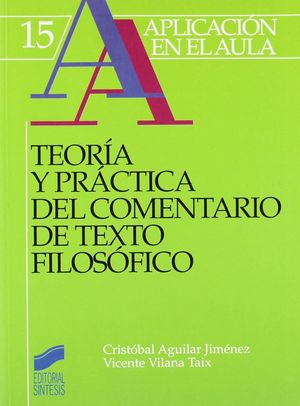 TEORIA PRACTICA COMENTARIO DE TEXTO FILOSOFICO