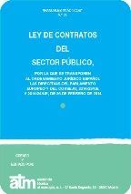 LEY DE CONTRATOS DEL SECTOR PUBLICO