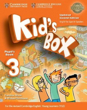 3EP. KIDS BOX LEVEL 3 PUPILS BOOK UPDATED ENGLISH FOR SPANISH SPEAKERS CAMBRIDGE