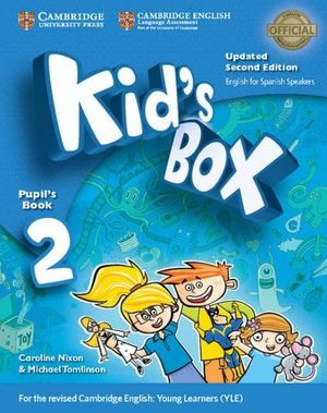 2EP. KIDS BOX LEVEL 2 PUPILS BOOK WITH MY HOME BOOKLET UPDATED ENGLISH FOR SPANISH CAMBRIDGE