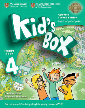 4EP. KIDS BOX LEVEL 4 PUPILS BOOK UPDATED ENGLISH FOR SPANISH SPEAKERS CAMBRIDGE