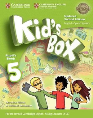 5EP. KIDS BOX LEVEL 5 PUPILS BOOK UPDATED ENGLISH FOR SPANISH SPEAKERS CAMBIDGE