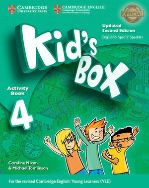 4EP. KIDS BOX LEVEL 4 ACTIVITY BOOK WITH CD ROM AND MY HOME BOOKLET UPDATED ENGLISH CAMBRIDGE