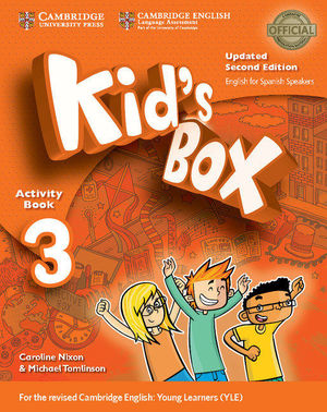 3EP. KIDS BOX LEVEL 3 ACTIVITY BOOK WITH CD ROM AND MY HOME BOOKLET UPDATED ENGLISH CAMBRIDGE
