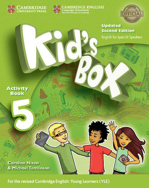 5EP. KIDS BOX LEVEL 5 ACTIVITY BOOK WITH CD ROM AND MY HOME BOOKLET UPDATED ENGLISH CAMBRIDGE
