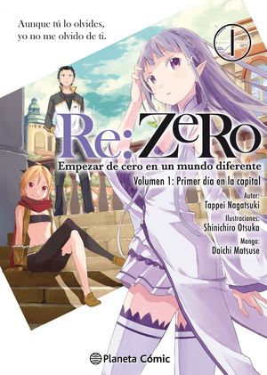 RE ZERO 01 (MANGA)
