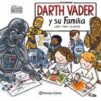 LIBRO PARA COLOREAR DARTH VADER Y SU FAMILIA