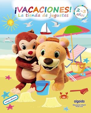 CUADERNO DE VACACIONES 2-3AÑOS. LA TIENDA DE JUGUETES ALGAIDA