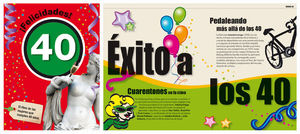 FELICIDADES 40 MUJER
