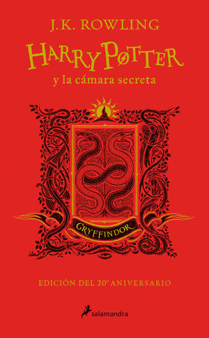 HARRY POTTER 2. Y LA CAMARA SECRETA (EDICION GRYFFINDOR DEL 20º ANIVERSARIO)