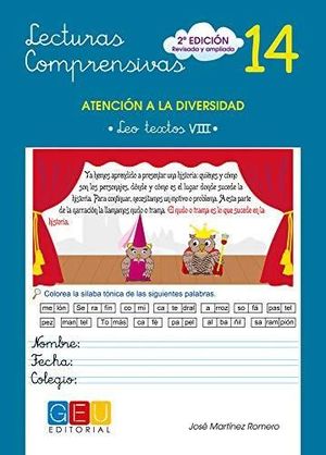 LECTURAS COMPRENSIVAS 14 VIII