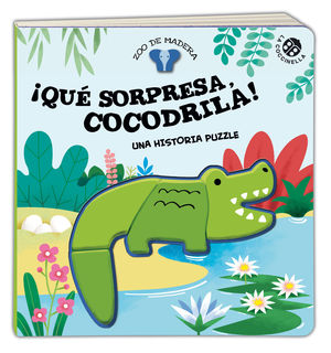 QUE SORPRESA COCODRILA UNA HISTORIA PUZZLE