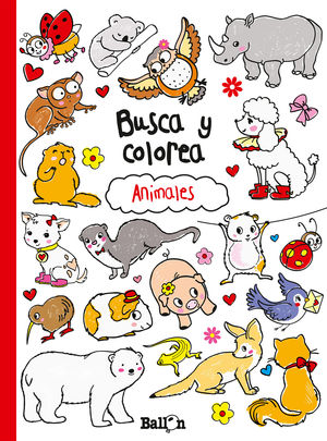 BUSCA Y COLOREA- ANIMALES