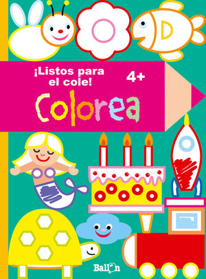 LISTOS PARA EL COLE - COLOREA 4+