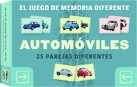JUEGO DE MEMORIA DIFERENTE-AUTOMOVILES 25 PAREJAS DIFERENTES