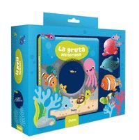 LA GRUTA MISTERIOSA LIBRO DE BAÑO CON 4 JUGUETES