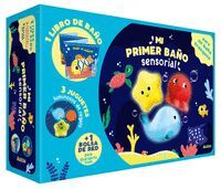 MI PRIMER COFRE DE BAÑO SENSORIAL 3 JUGUETES QUE B