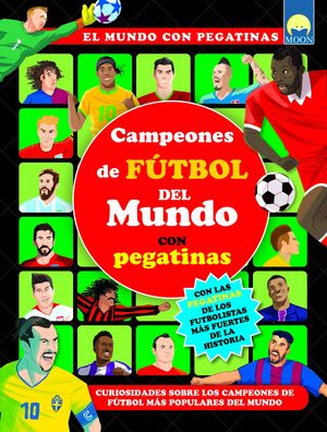 CAMPEONES DE FUTBOL DEL MUNDO PEGATINAS