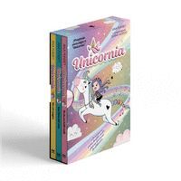 ESTUCHE ESPECIAL UNICORNIA. LIBROS 1 AL 3