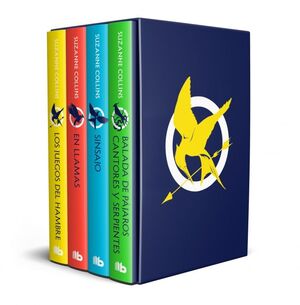 ESTUCHE LOS JUEGOS DEL HAMBRE CON DISEÑO NUEVO INTERIOR