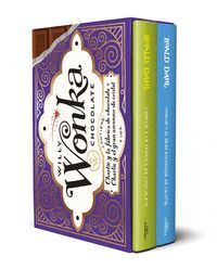 ESTUCHE DORADO DE WILLY WONKA (CONTIENE: WONKA Y CHARLIE Y LA FABRICA DE CHOCOL