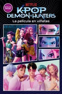 KPOP DEMON HUNTERS. LA PELÍCULA EN VIÑETAS